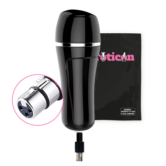 Pocket Pussy Attachment for on Eroticon Sex Machine