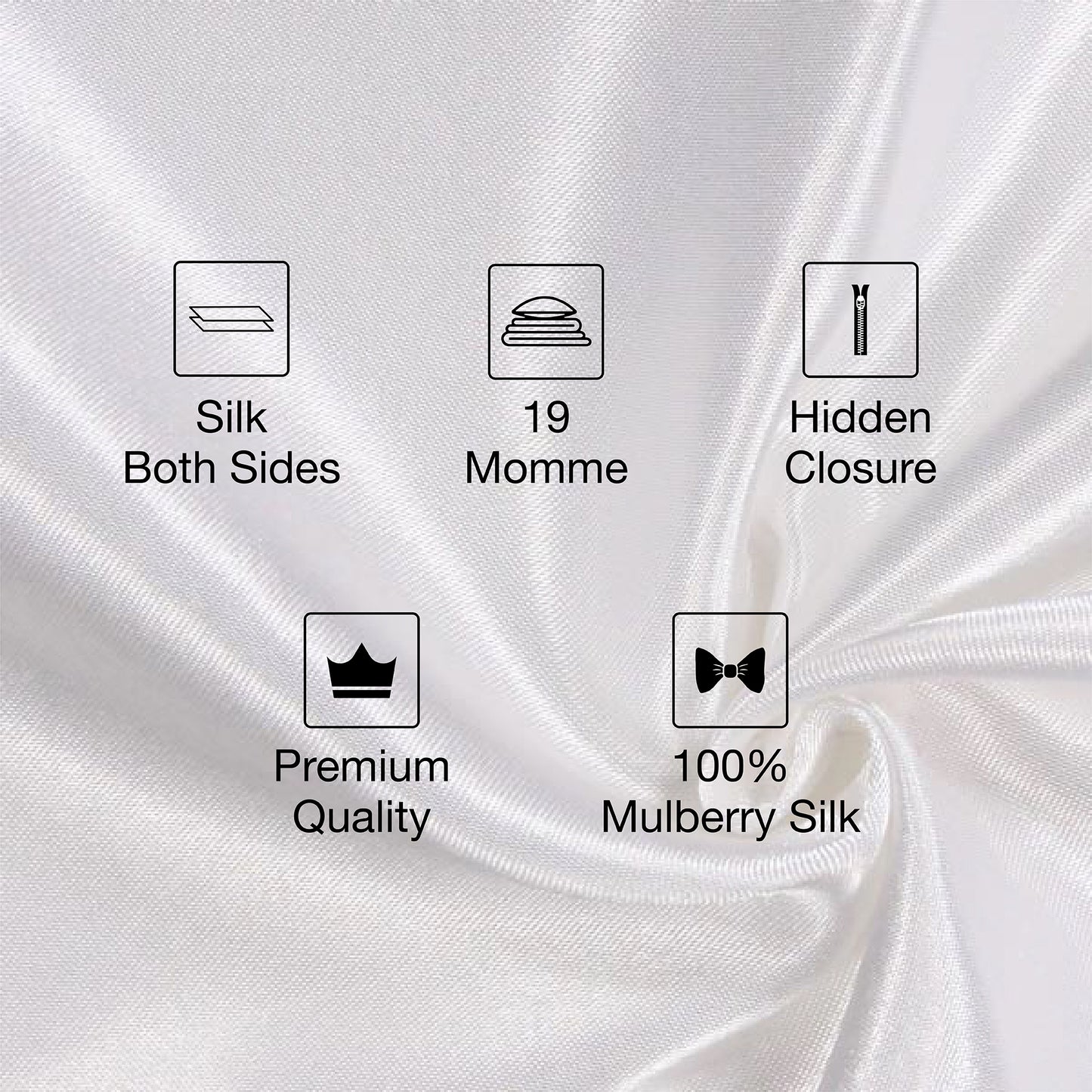 Taie d'oreiller en soie Hairworthy Hairembrace