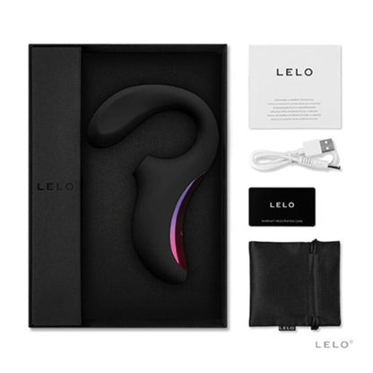 LELO - ENIGMA CRUISE DUAL STIMULATION SONIC MASSAGER BLACK