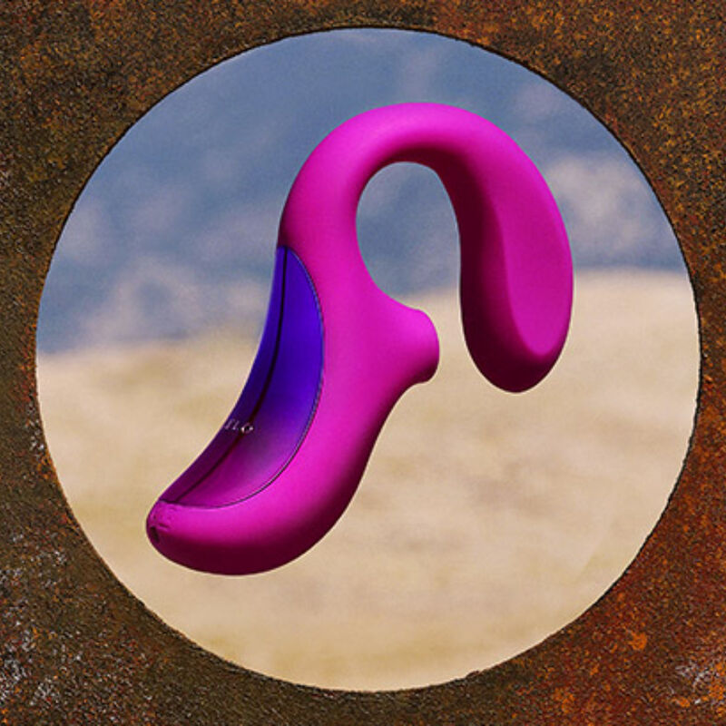 LELO - ENIGMA CRUISE DUAL STIMULATION SONIC MASSAGER DEEP PINK