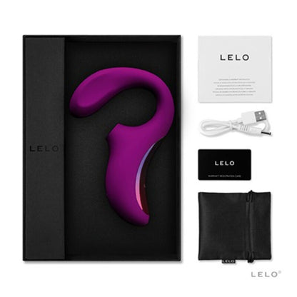 LELO - ENIGMA CRUISE DUAL STIMULATION SONIC MASSAGER DEEP PINK
