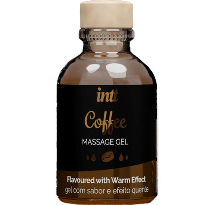 INTT – Gel de Massage CAFÉ EFFET CHAUD