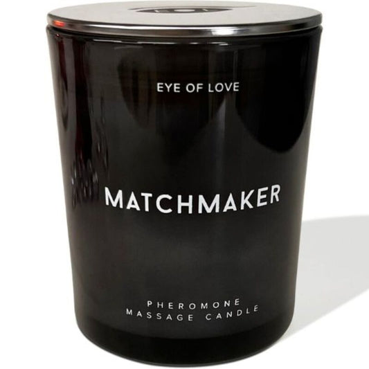 EYE OF LOVE - MATCHMAKER BLACK DIAMOND MASSAGE CANDLE LATTIRER 150 ML