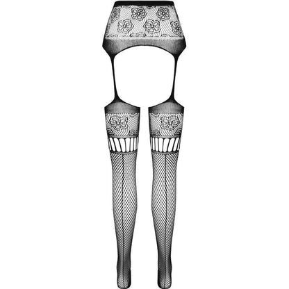 PASSION - COLLANT S030 AVEC JARRETIÈRE NOIRE TAILLE UNIQUE
