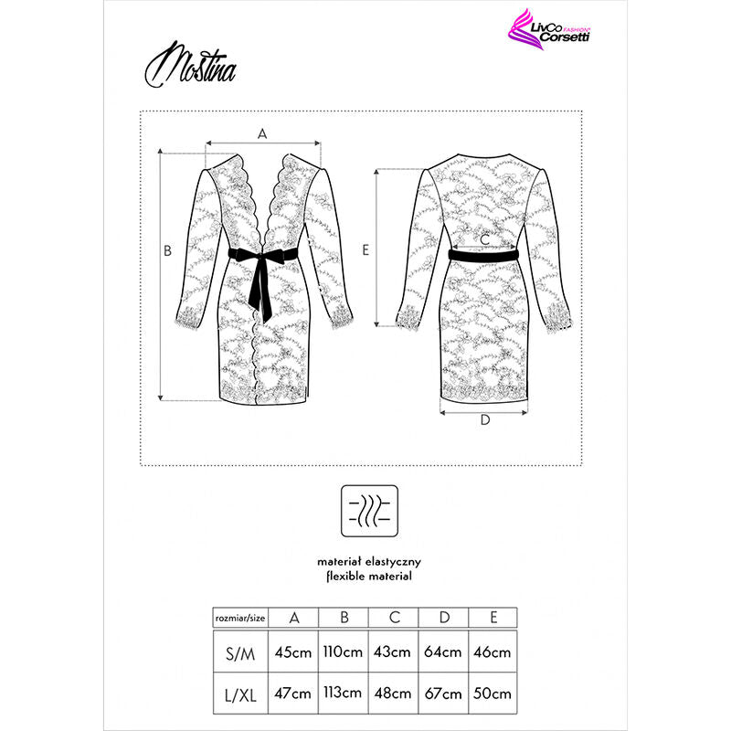 Robe Mostina Noir