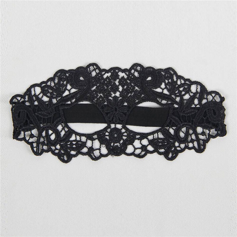 Masque Dentelle Noire Élégance & Douceur Légère