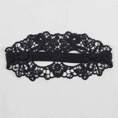 Masque Dentelle Noire Élégance & Douceur Légère