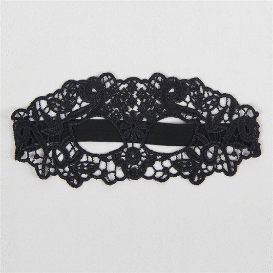 Masque Dentelle Noire Élégance & Douceur Légère