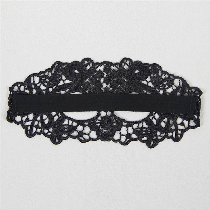 Masque Dentelle Noire Élégance & Douceur Légère