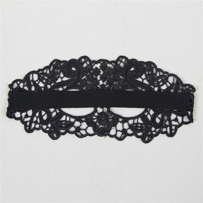 Masque Dentelle Noire Élégance & Douceur Légère