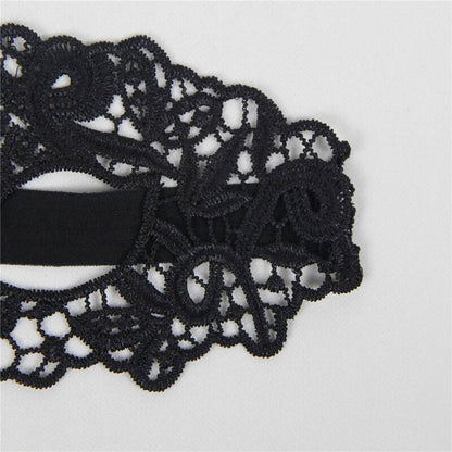 Masque Dentelle Noire Élégance & Douceur Légère