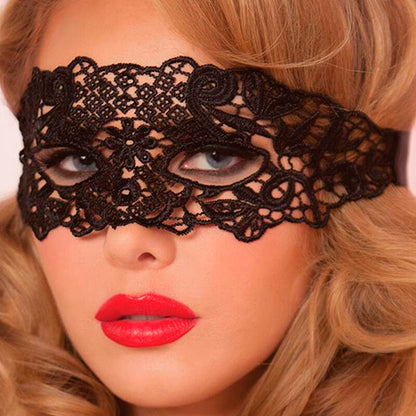 Masque Dentelle Noire Élégance & Douceur Légère