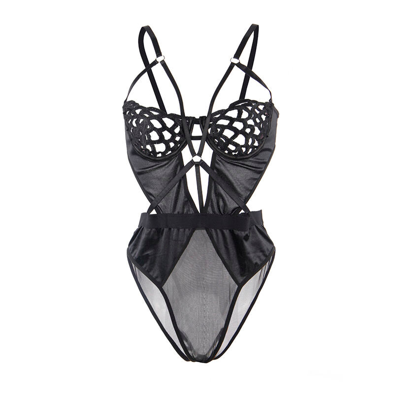 SUBBLIME - S/M *BLACK LACE SEXY BODYSUIT