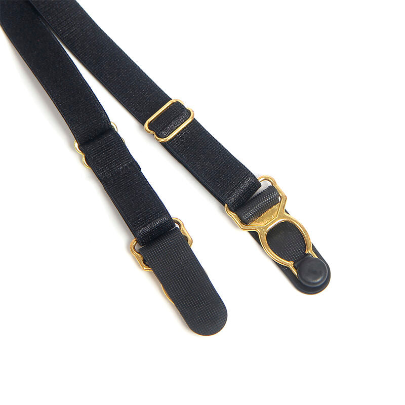 SUBBLIME - S/M *BLACK LEATHER ZIP-UP BODYSUIT