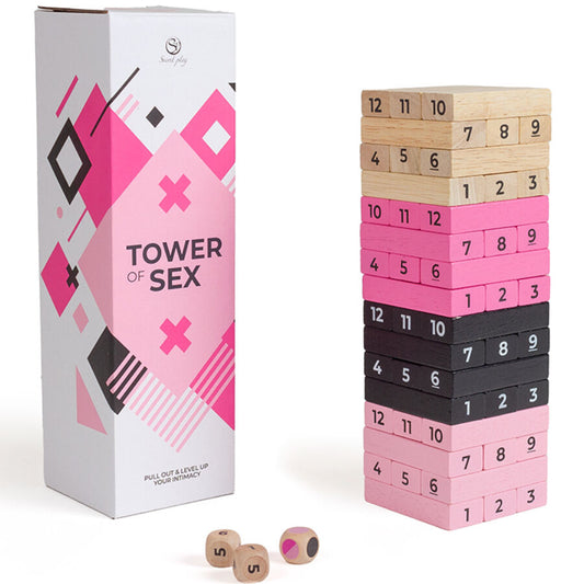 SECRETPLAY - WOODEN GAME THE SEX TOWER