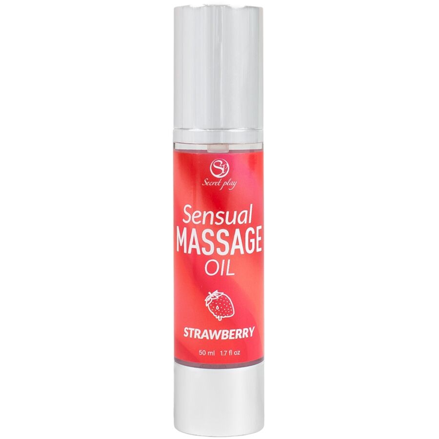 Sensory Massage Oil — Gourmet Strawberry
