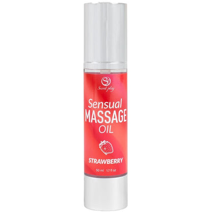 Sensory Massage Oil — Gourmet Strawberry