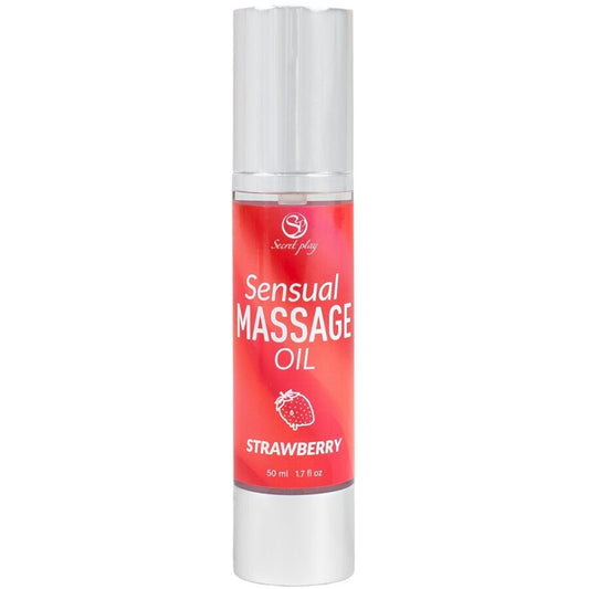 Sensory Massage Oil — Gourmet Strawberry
