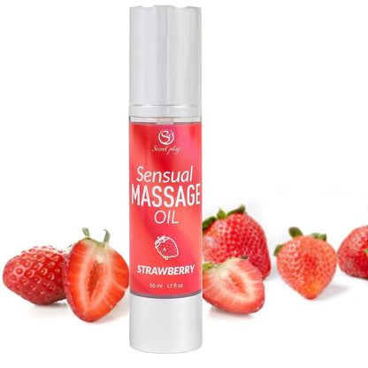 Sensory Massage Oil — Gourmet Strawberry