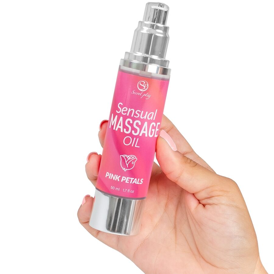 Sensory Massage Oil — Rose Petals
