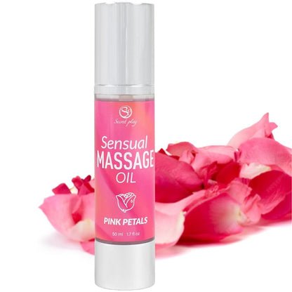 Sensory Massage Oil — Rose Petals