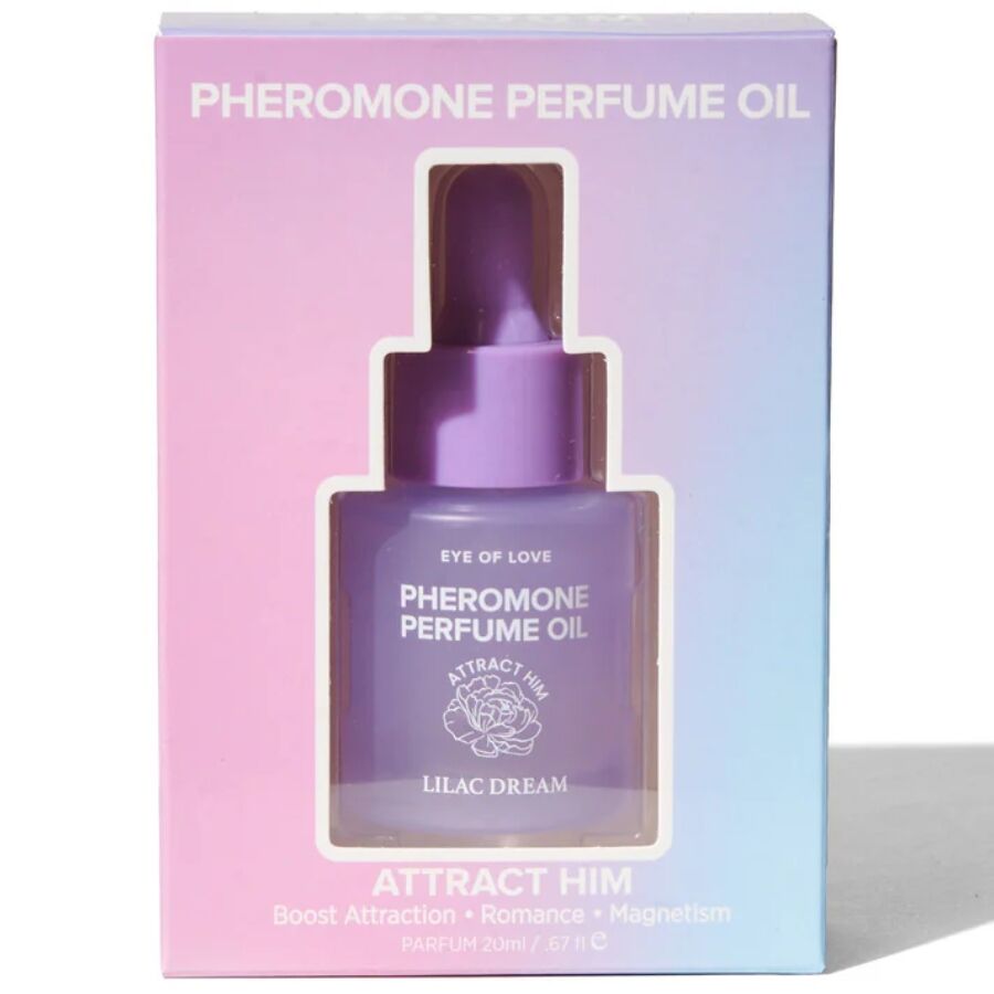 EYE OF LOVE - BLOOM LILAC DREAM PERFUME OIL WITH PHEROMONES