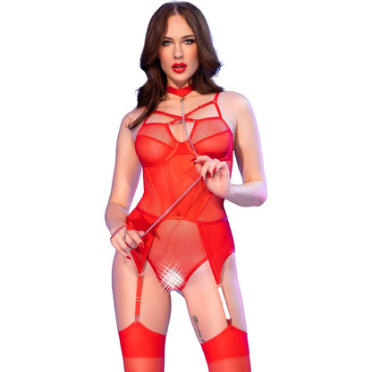 CHILIROSE - CR 4879 BODY SANS ENTREJAMBE ROUGE XL