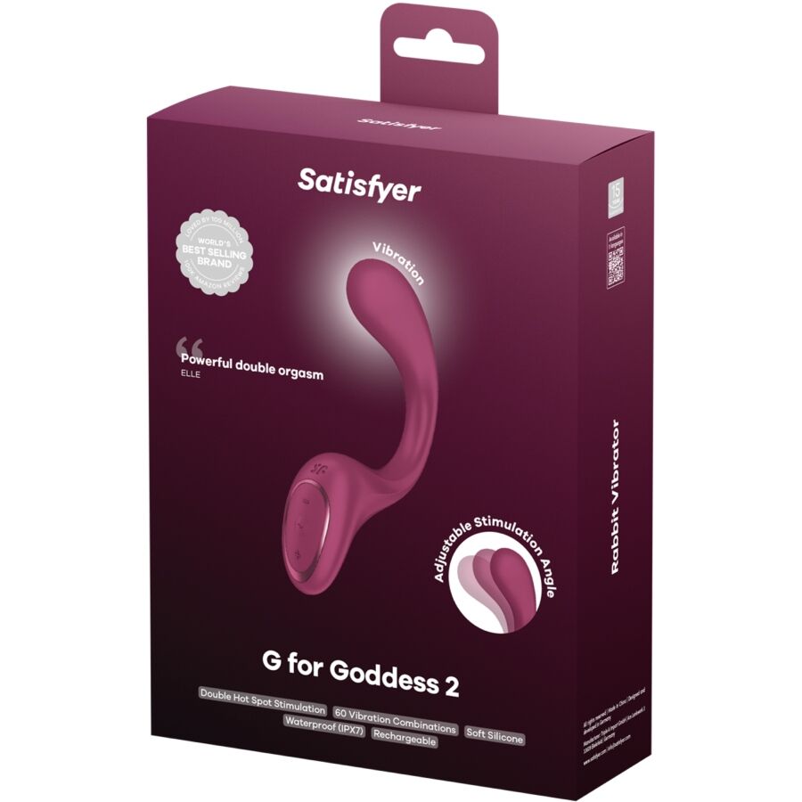 SATISFYER - G FOR GODDESS 2 BOUTEILLE